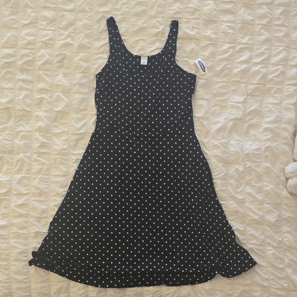 Old Navy Black and White Mini Dress
